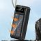 Power bank XIYT Y110 30000 mah + кабель 4 в 1 USB/Micro/Type-C/Lightning/Фонарик/Солнечная панель Black