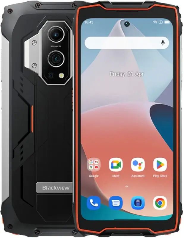 Смартфон Blackview BV9300 12/256GB / 6.6'' / 15080mAh / 50Mp Flashlight Orange (без коробки)