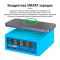 Быстрое зарядное устройство Relife RL-304R / беспроводная зарядка QI 15W / 2xUSB / 3xUSB Type-C PD3.1 / 260W