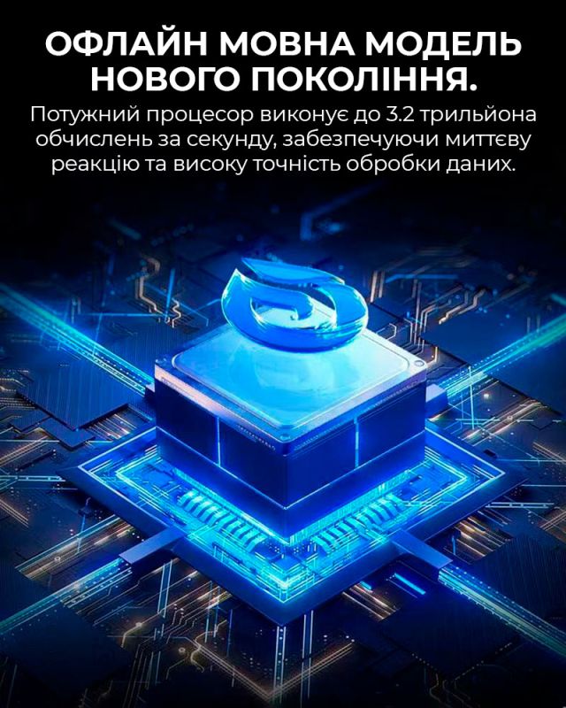 Голосовий перекладач iFLYTEK Dual Screen 2.0 / 85 мов онлайн, 18 офлайн / переклад дзвінків