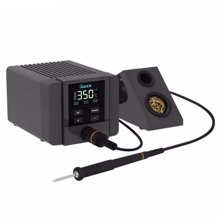Паяльная станция Quick TS11 Smart / 100-450°C / LCD / 3 канала памяти / 90 Вт