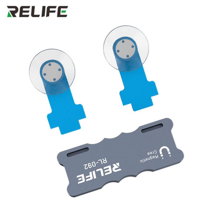 Держатель для ремонта смартфонов Relife RL-092 компактный, магнитное отделение для винтов