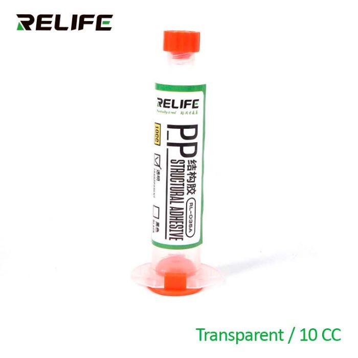 УЦЕНКА! Клей термостойкий Relife RL-035A 10cc для рамок, задних крышек прозрачный, 10 мл / 2023 год