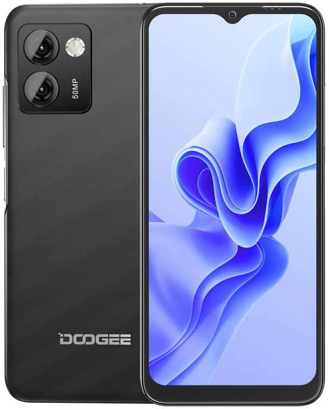 Смартфон Doogee N50 Pro / 6.52'' / 8+256Gb / 4200 мАг / 50 + 8Мп / Black