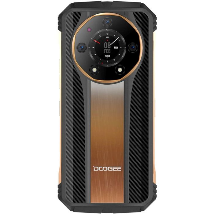 Смартфон Doogee S110 / 6.58'' 120Hz / 12+256ГБ / 50 + 32Мп / 10800 мАг / IP68 / Gold