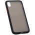 Чохол Matte Case для Realme C2 Чорний/Червоний