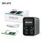 Швидкий зарядний пристрій RELIFE Q4 / 2xType-C PD / 2xUSB QC / TFT дисплей / 72W Max / Grey