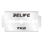 Лезвия двусторонние RELIFE TK2 из нержавеющей стали для разделения экрана, упаковка 10 шт.
