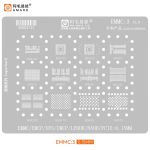 Трафарет BGA Amaoe EMMC:3 BGA162/BGA153/BGA169/BGA221/BGA315/BGA297/BGA254/BGA178/BGA200/BGA110 0.15mm V2.0