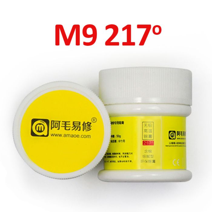 УЦЕНКА! Паяльная паста BGA Amaoe M9 217 ° C (50g) / заканчивается срок хранения