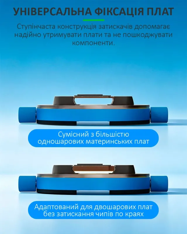 Держатель термостойкий RELIFE RL-601Q V2.0 для ремонта плат, микросхем, BGA