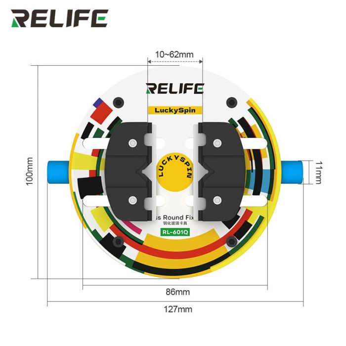 Держатель термостойкий RELIFE RL-601Q для ремонта плат, микросхем, BGA