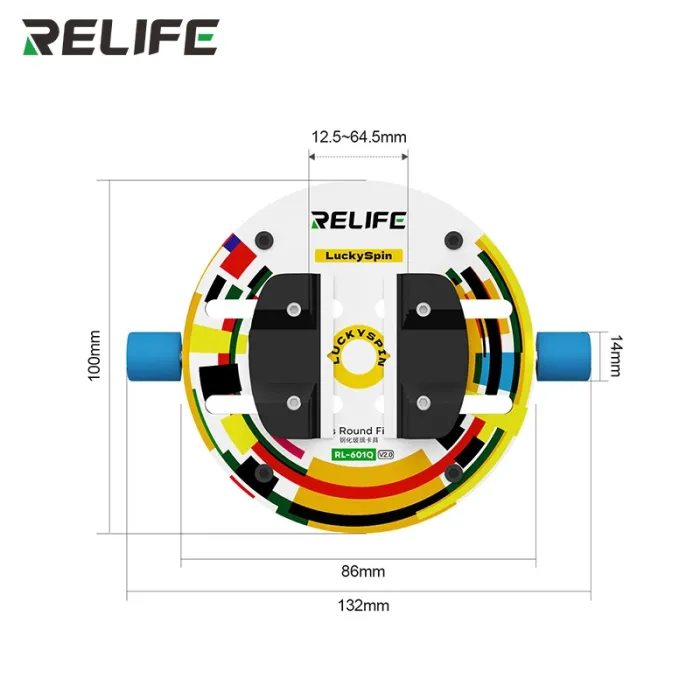 Держатель термостойкий RELIFE RL-601Q V2.0 для ремонта плат, микросхем, BGA