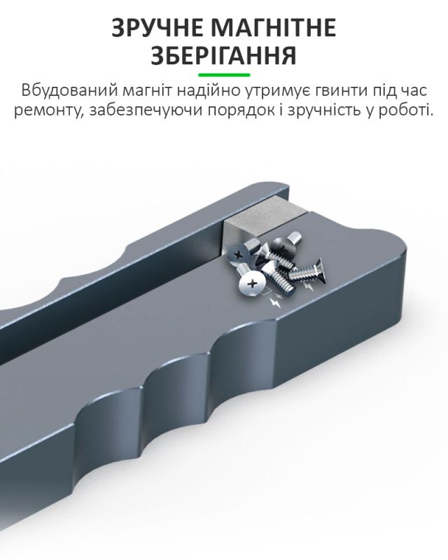 Держатель RELIFE RL-092 Plus для ремонта смартфонов, планшетов, магнитное отделение для винтов