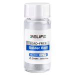 Шарики BGA RELIFE RL-403C для пайки микросхем / 25000 шт. / 0.3 мм