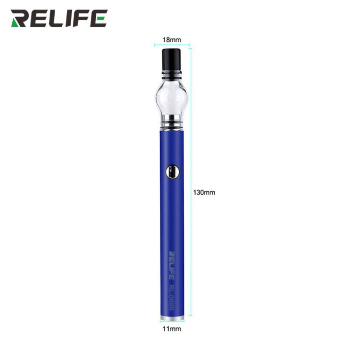 Детектор короткого замикання RELIFE RL-069B розпилювач парів каніфолі / USB 5В / Синій