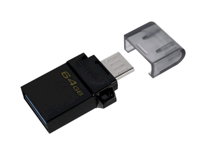 Flash накопичувач Kingston DataTraveler 64Gb microDuo 3.0 G2, Black