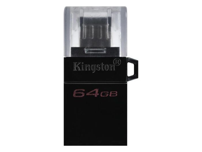 Flash накопичувач Kingston DataTraveler 64Gb microDuo 3.0 G2, Black