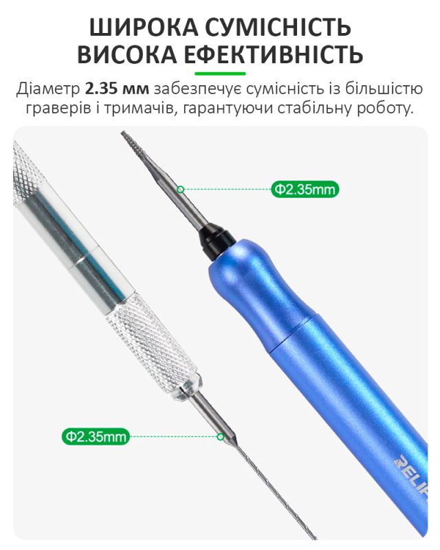 Набор экстрактор + сверло RELIFE TX1 для удаления поврежденных винтов в смартфонах, планшетах
