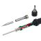 Паяльная станция WEP 926LED IV / 90-480°C / 3 канала памяти / держатель, лупа, подсветка / 130 Вт