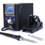 Термоповітряна паяльна станція WEP 8509-I / 3 канали пам'яті / 100-480°C / 3 міні насадки / 170 Вт
