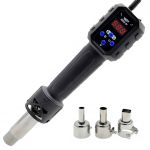 Термофен WEP 8858-IV / ЖК-дисплей / цифровая регулировка / компактный / 120 л/мин / 100 - 500°C / 700 Вт