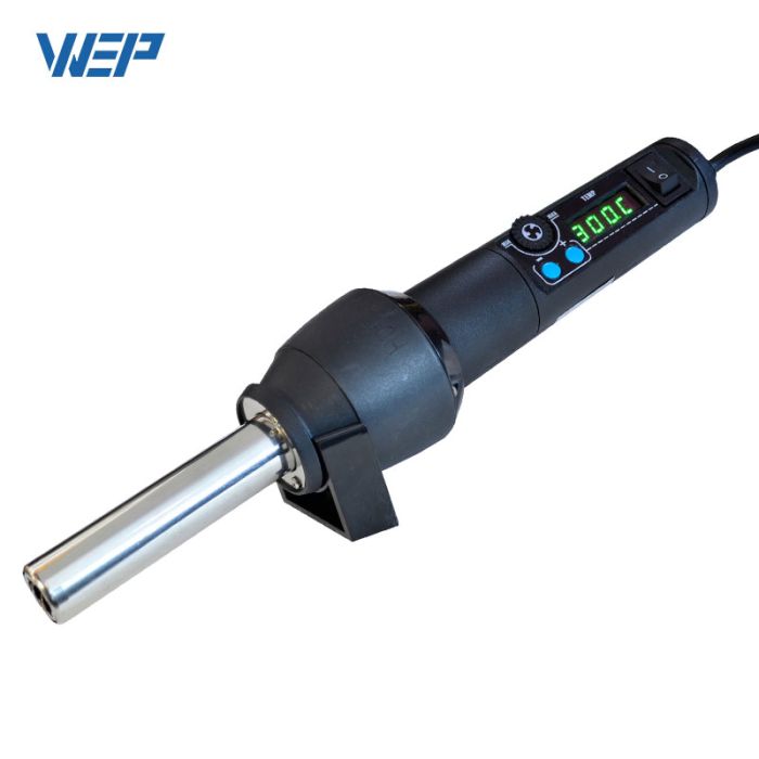 Термофен WEP 8858-I / ЖК-дисплей / цифровая регулировка / компактный / 120 л/мин / 100 - 480°C / 700 Вт