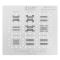 Трафарет BGA Amaoe MAC:3 для MacBook SSD / DDR (BGA108, BGA136, BGA128, BGA96, BGA132, BGA60, BGA178, BGA170, BGA180) (0.25mm) V2.0