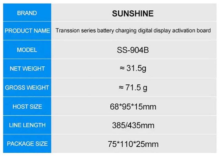 Активатор акумуляторів Sunshine SS-904B плата активації АКБ Tecno / Itel / Infinix