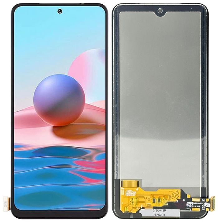 Дисплей + сенсор Xiaomi Redmi Note 10 4G Black (TFT) - p/n: AMS643YU01 REV2.5