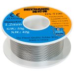 УЦЕНКА! Припой MECHANIC HX-T100 1,2 мм, 55 гр, Sn 63% , Pb 37% / сломана катушка