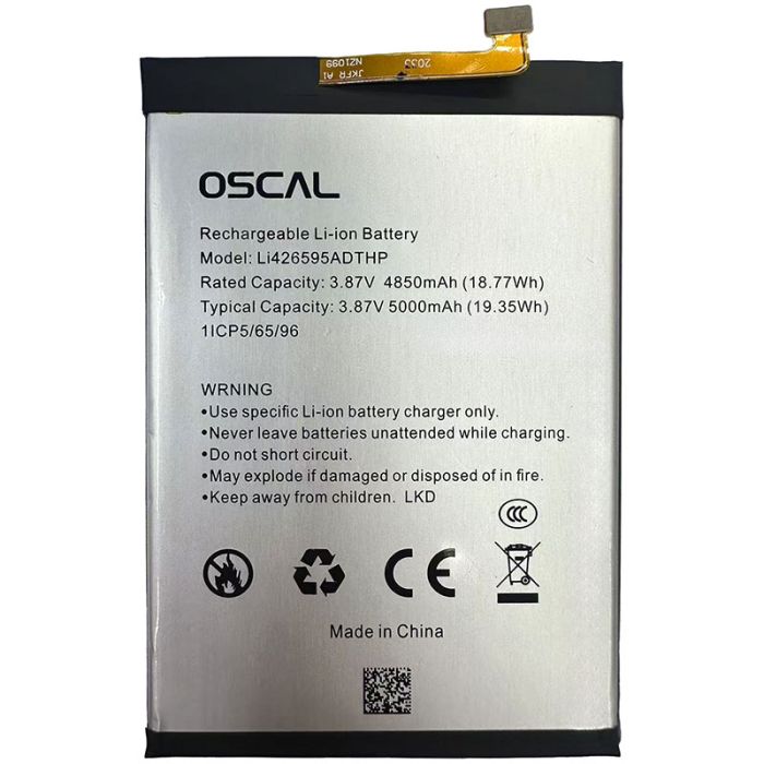 Акумулятор для Blackview Shark 8 / Oscal Tiger 12 / li426595ADTHP (4850 mAh)