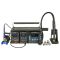 Ремонтный комплекс WEP WS-IV / 3 в 1 / паяльник  90W/ фен 1000W / блок питания 15V 5A / подставка под ноутбук