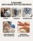 Массажер для ног и ступней JB-508 8D электрический, роликовый, с подогревом, лимфодренажный White