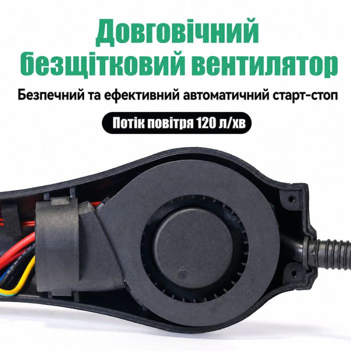 Паяльна станція 3 в 1 YIHUA 853D 5A II / термофен, паяльник, блок живлення / 970 Вт / 480°C / 30V / 5A