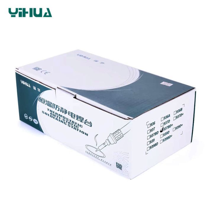 Паяльна станція YIHUA 937BD+ / 120 Вт макс. / 200–480°C / PID-контроль