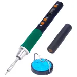 Паяльник прецизионный Silverflo 928D IV портативный / жало C235-I / 450°C / подставка с губкой / Type-C