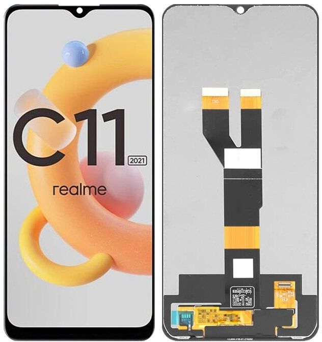 Дисплей + сенсор Realme Narzo 50i RMX3235 Black - p/n: TXDI650EBAPU-41