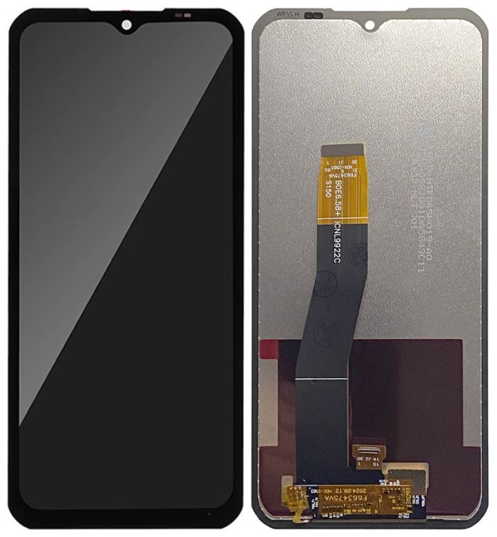 Дисплей + сенсор Oukitel WP35 Pro / WP39 Pro / WP62 / WP62 Pro / WP66 Black - p/n: F663475VA