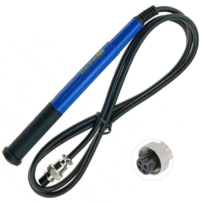 Паяльник Quicko T12 FX-9501 / ручка алюминиевая для паяльных станций Ksger STM32 / 4-pin