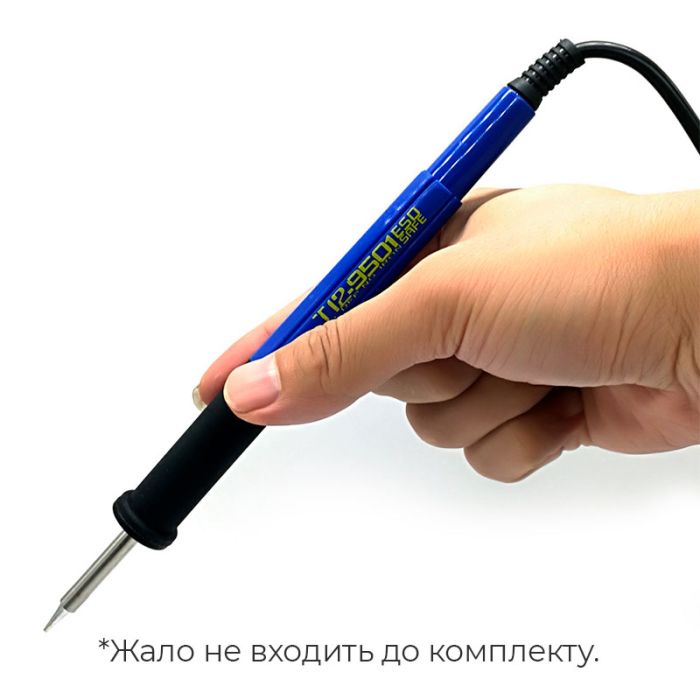 Паяльник Quicko T12 FX-9501 / ручка алюминиевая для паяльных станций Ksger STM32 / 4-pin