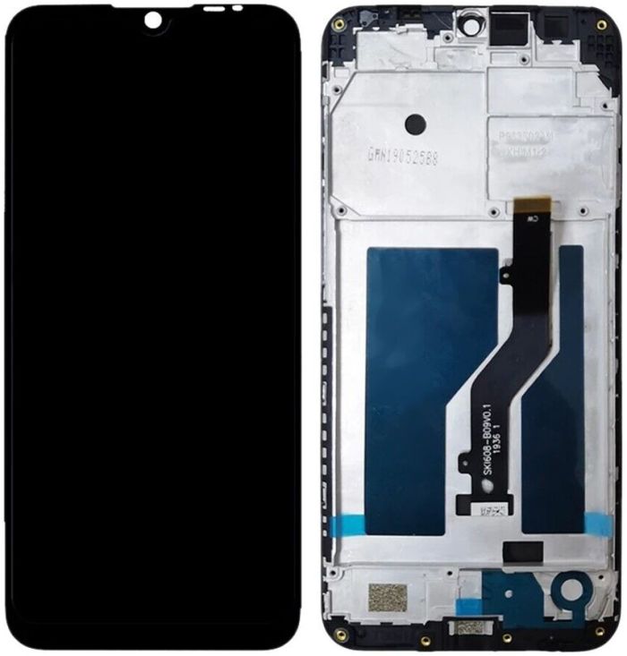 Дисплей с передней панелью для ZTE Blade A7 (2019) + сенсор Black