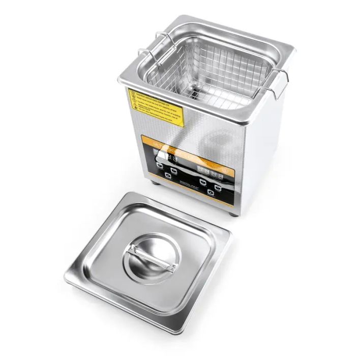 Ультразвукова ванна Skymen ZX-010S металева / ємність 2л / нагрів 20 - 80°C / таймер 30 хв. / 60 Вт