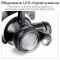 Лупа очки бинокулярные Magnifier 9892G с LED подсветкой / боксы для линз / увеличение 10X 15X 20X 25X