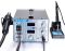 Паяльная станция 2 в 1 WEP 952D+ / термофен + паяльник / жало 900М / 4 насадки / 100 - 450°C / 700 Вт