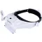 Лупа окуляри бінокулярні Magnifier 81000-S з LED підсвіткою / збільшення 1.2X 2X 8X