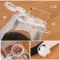 Лупа очки бинокулярные Magnifier 81000-S с LED подсветкой / увеличение 1.2X 2X 8X