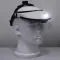 Лупа очки бинокулярные Magnifier 81001-H с LED подсветкой / увеличение 1X 1.5X 2X 2.5X 3.5X