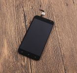 Дисплей + сенсор Ergo F502 Platinum Black - p/n: XL0506420B1-39
