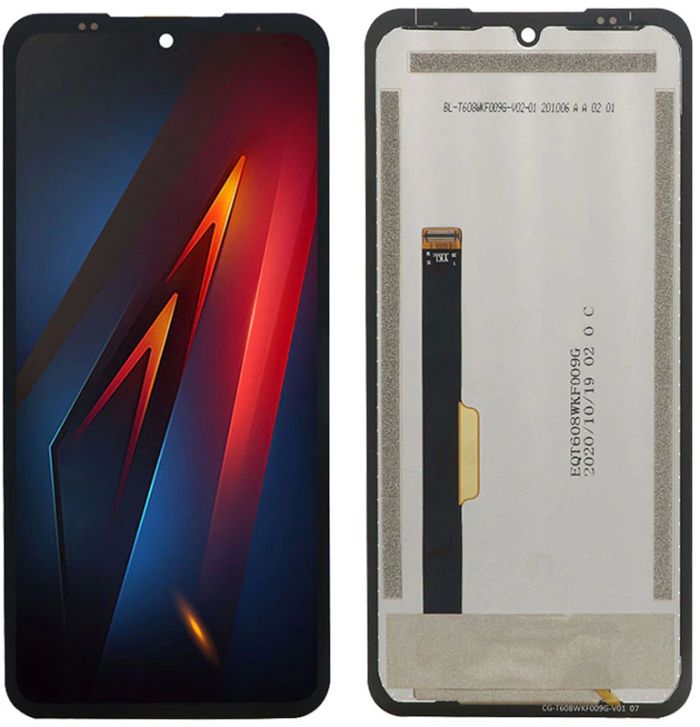 Дисплей + сенсор Ulefone Armor 8 Black - p/n: S-T608WKF003G-V04-05